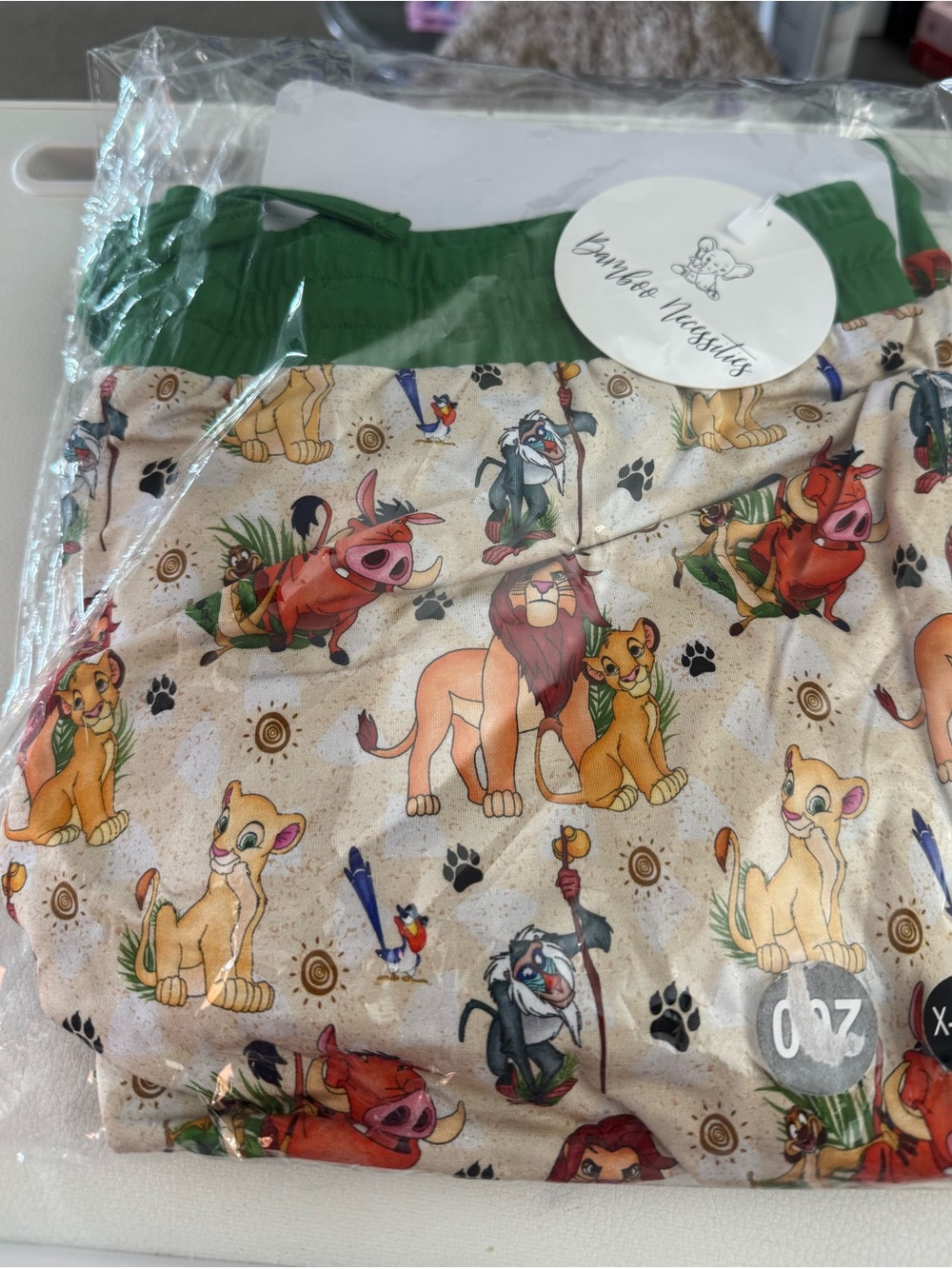 Bamboo Necessities jogger pants - Lion King